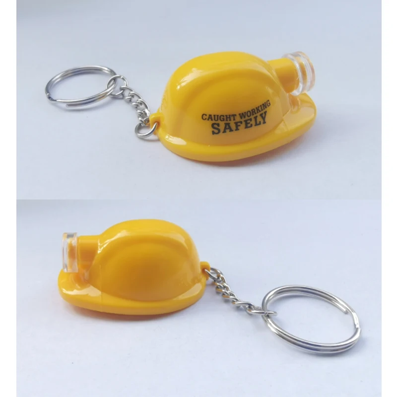 Custom Safety Hard Hat / Helmet Led Keychain Buy Hard Hat Led