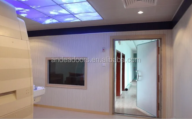 MRI Shielding Doors for Hospitals - Copper Inlay RF Doors