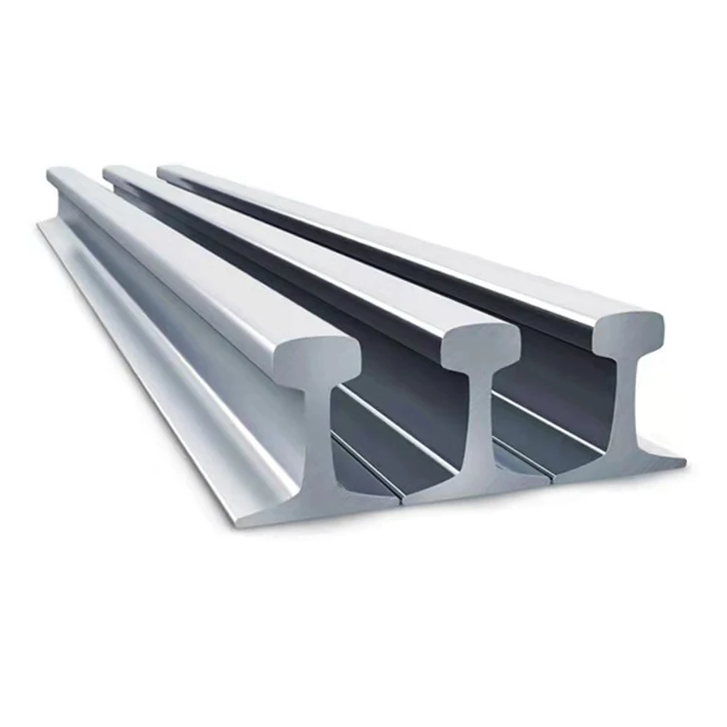 Wholesale Price Rails Track 55q Q235 R50 65 Hot Rolling Used Guard Railroad Tubular Steel Guide Rail Light Heavy Rails Train