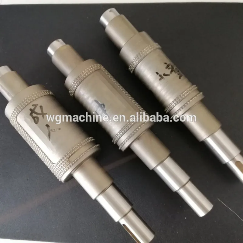 Machine 3ply Metal Wrought Iron Knurling Embossing Roller Die Mould