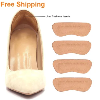 leather heel liners