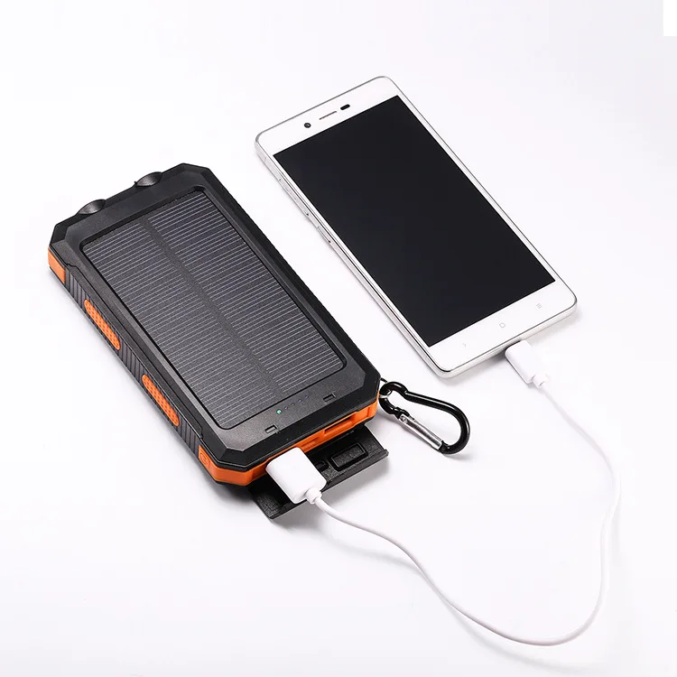 2021 Waterproof IP68 Solar 20000mah 10000mah Consumer Electronics Portable power banks with station solar phone charger - ANKUX.COM
