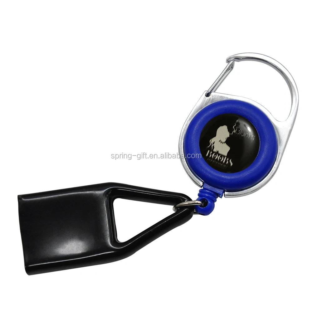 Wholesale Smoke Shop Lighter Clipper Holder Custom Black Leash