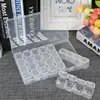 8/10/24/28 Lattices Demountable Diamond Painting Box Embroidery Accessories Rhinestones Boxes Cross Stitch Cases Storage