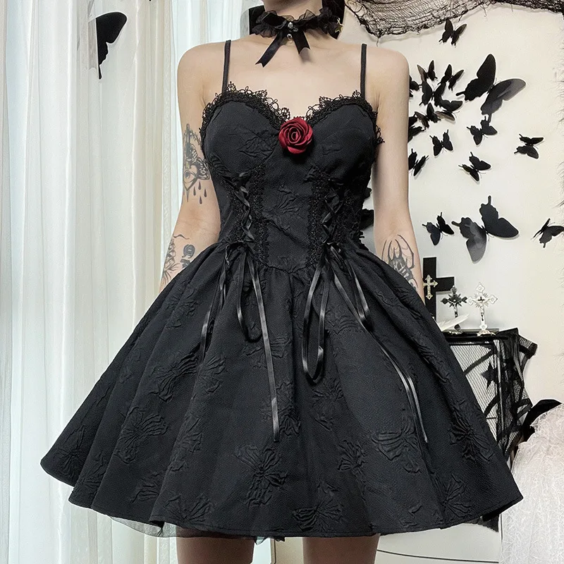 grunge party dress Amazon.com: Uillui Womens Gothic Punk Dress 80s 90s Grunge Hippie Mermaid  Dress Goth Vintage Bodycon Midi Sexy Cocktail Party Club Dress Black :  Clothing, Shoes & Jewelry