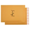 Wholesale OEM Custom Color Own Logo Printed Self Adhesive Mailers Shipping kraft Poly Black Bubble Padded