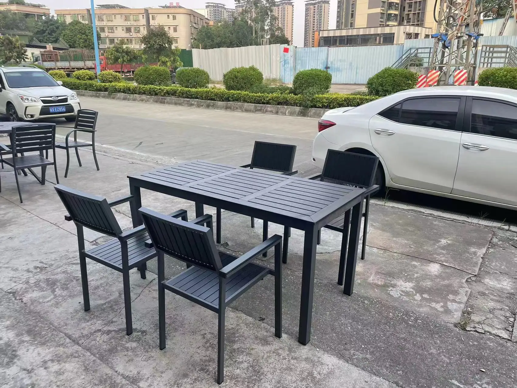 Outdoor Dinning Table And Chair Chairs Set Patio Furniture For