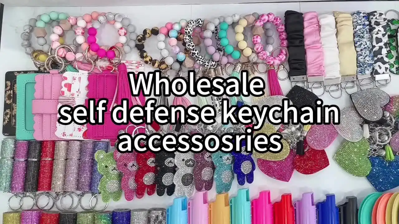 Bulk Self Defense Supplies Pill Box Keychain Alarm Kit Perfume 