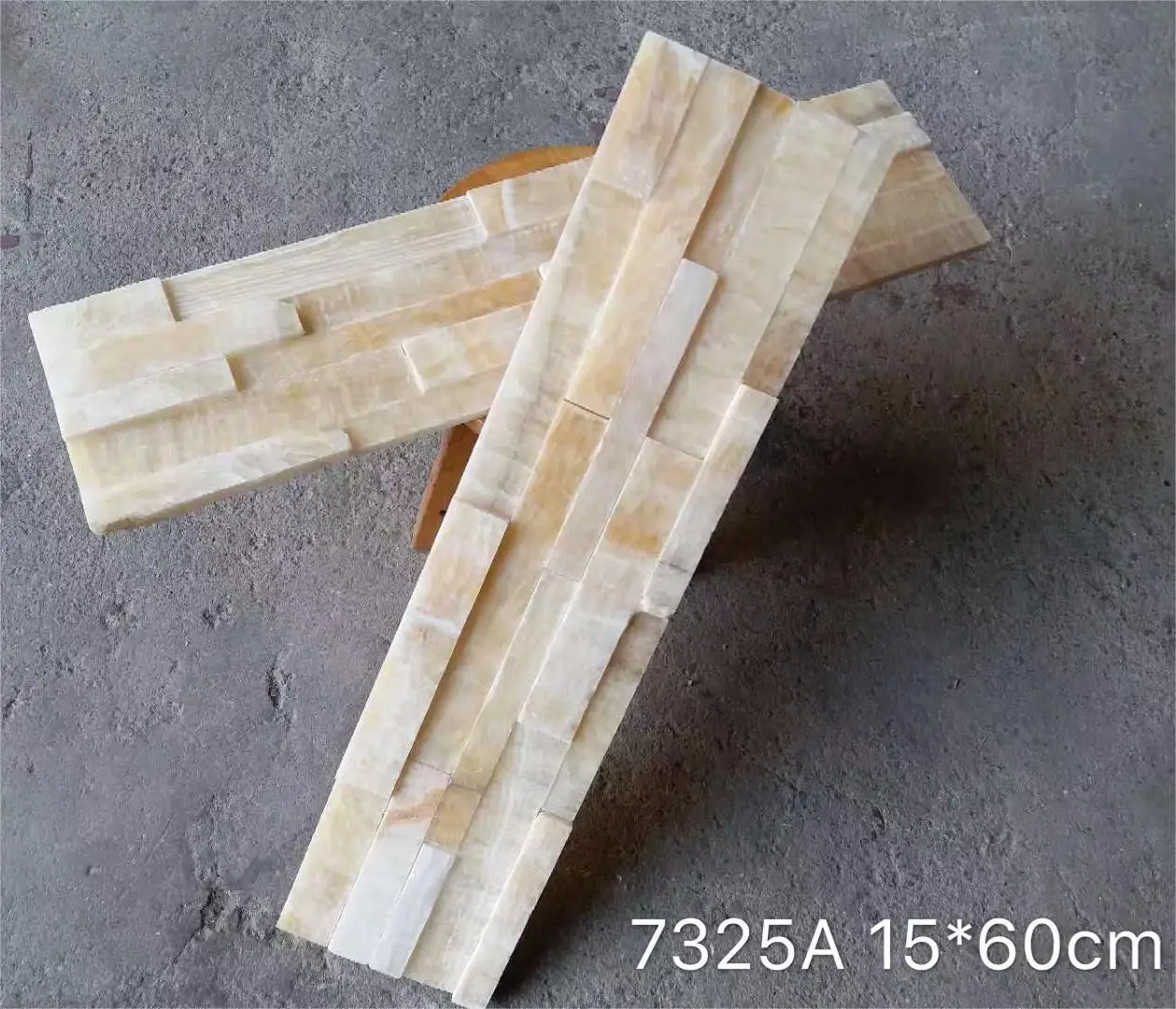 Natural Stone Splicing 3d Outdoor Wall Slate Cladding Elevation Veneer