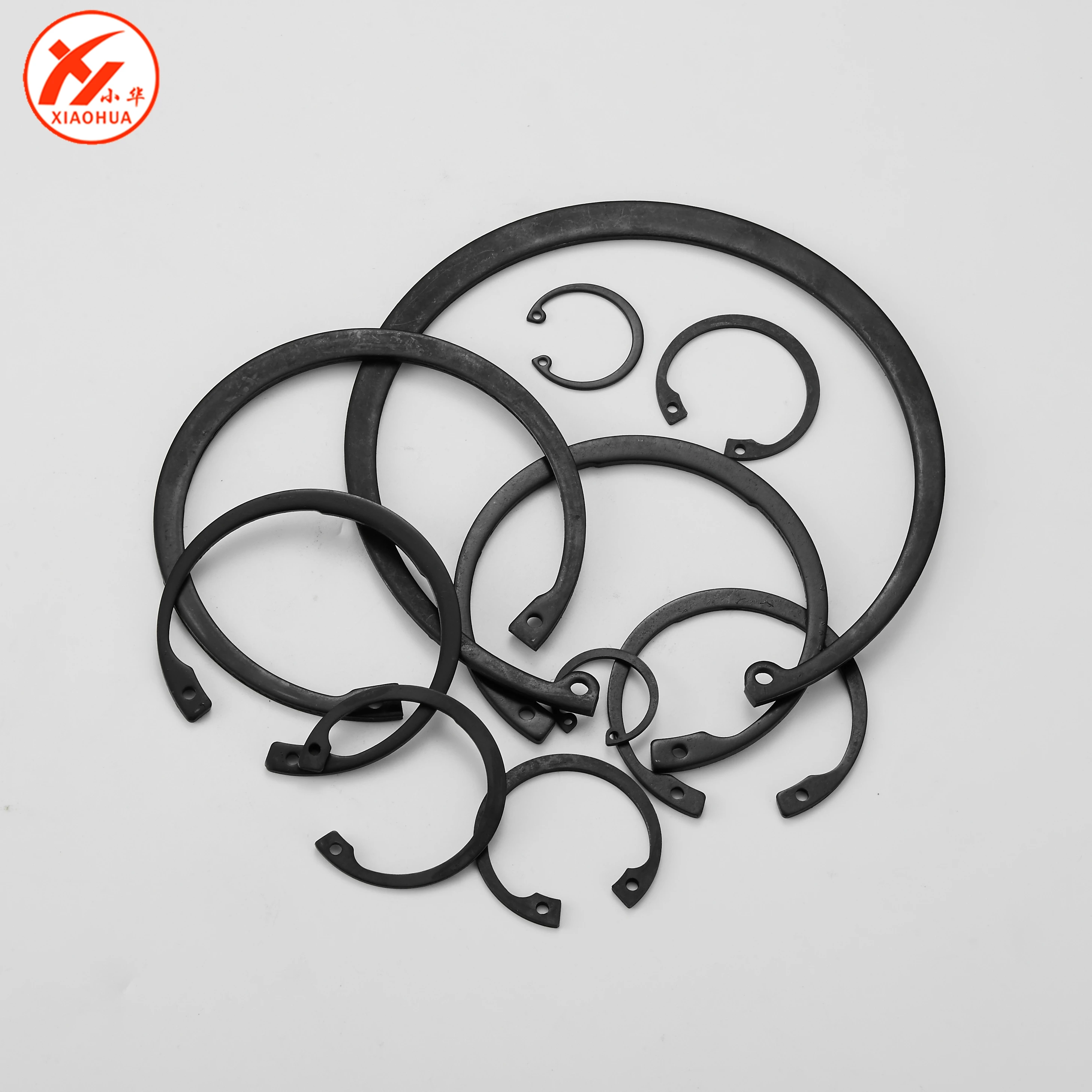 Custom Available Fasteners Internal Round Wire Circlip Retaining Ring