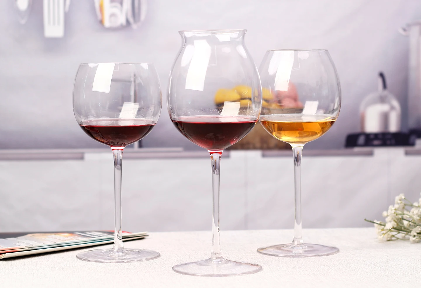 reausable wine glass