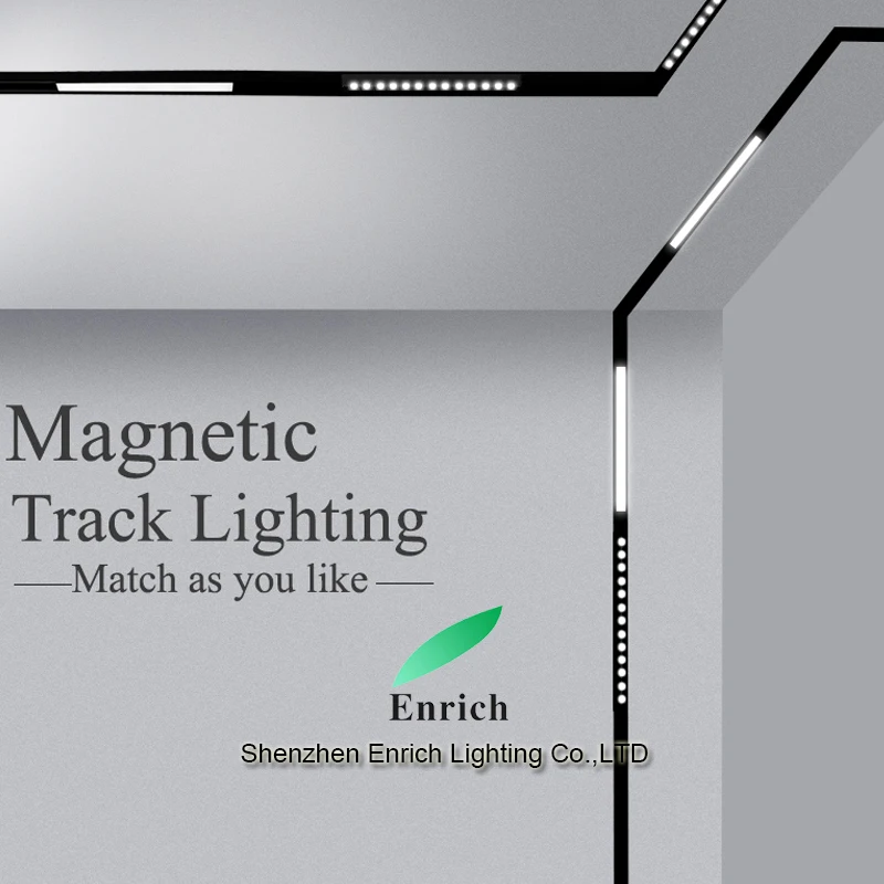 New model magnetic linear led track light spot light