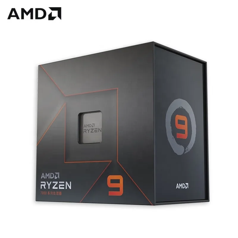 AMD R9 7900X 7950X/7950X 3D CPU Processors for Desktop Pcs
