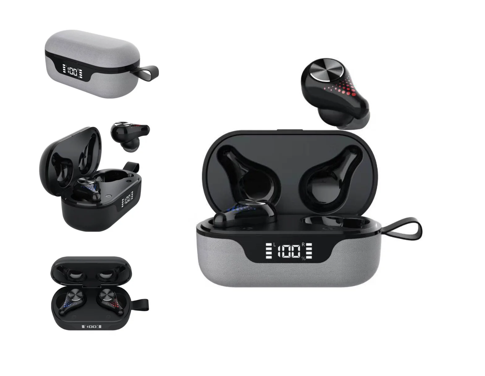 T8 Dropshipping Earphone Active Noise Cancelling Wireless Bluetooth Earphones