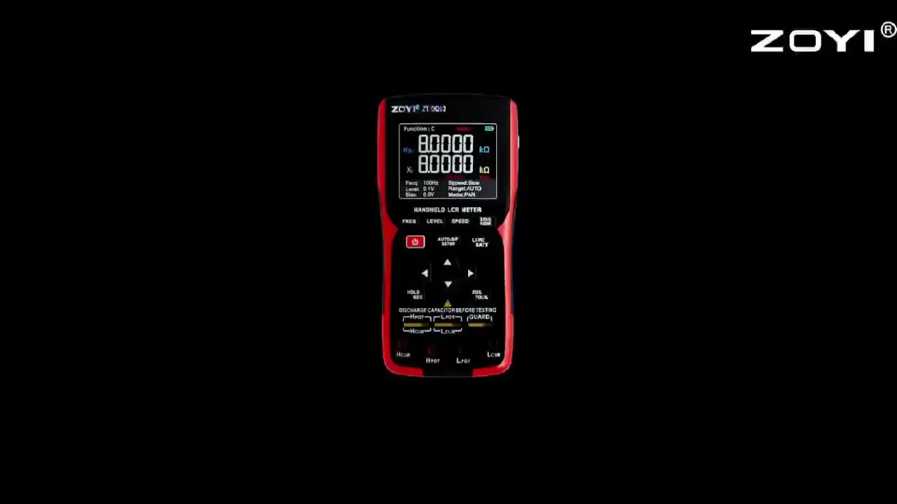 Zoyi MD1 LCR Meter - Portable Component Tester With OLED Display For Electronics Repair