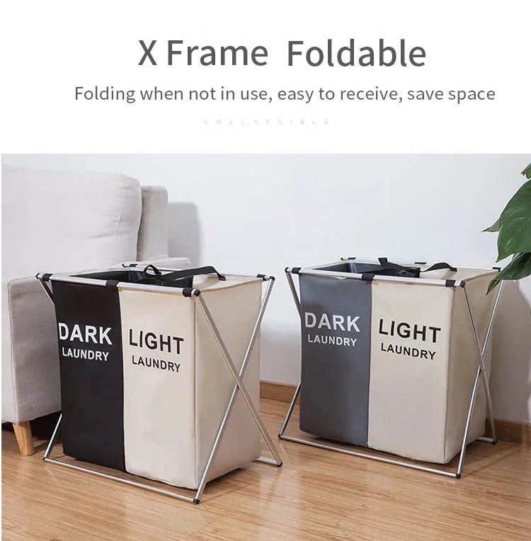 Dirty Clothes Laundry Basket Bin Storage Organizer Waterproof Foldable