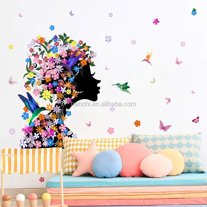 3d Butterfly Wallpaper Styles Murals Girl Sticker Self Adhesive Decorative  Stickers 2019 New Design Cartoon Wallpapers For Women - Buy Self Adhesive  Decorative Sticker,New Design Cartoon Wallpaper,3d Butterfly Wallpaper  Styles Murals Product