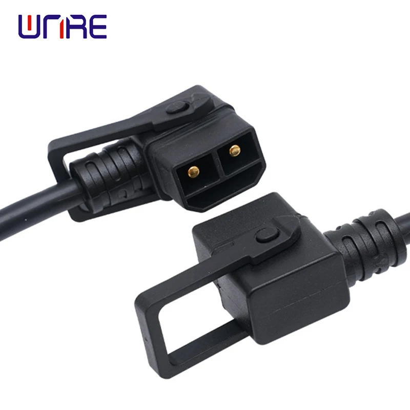 2+6 2+0 Scooter Socket Electric Bike Charging Port 49CM Cable Scooter E-BIKE Battery Connector IP67 30-50A Plug Batteries - (Color: 2 0 Male Female Cap, Package: 2 Pcs