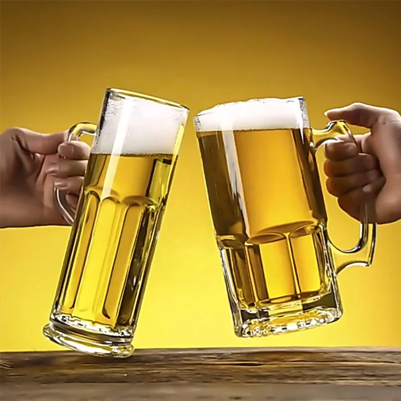Beer Glasses Oktoberfest Beer Glass Mugs Wine Glass Bar Thickened Large