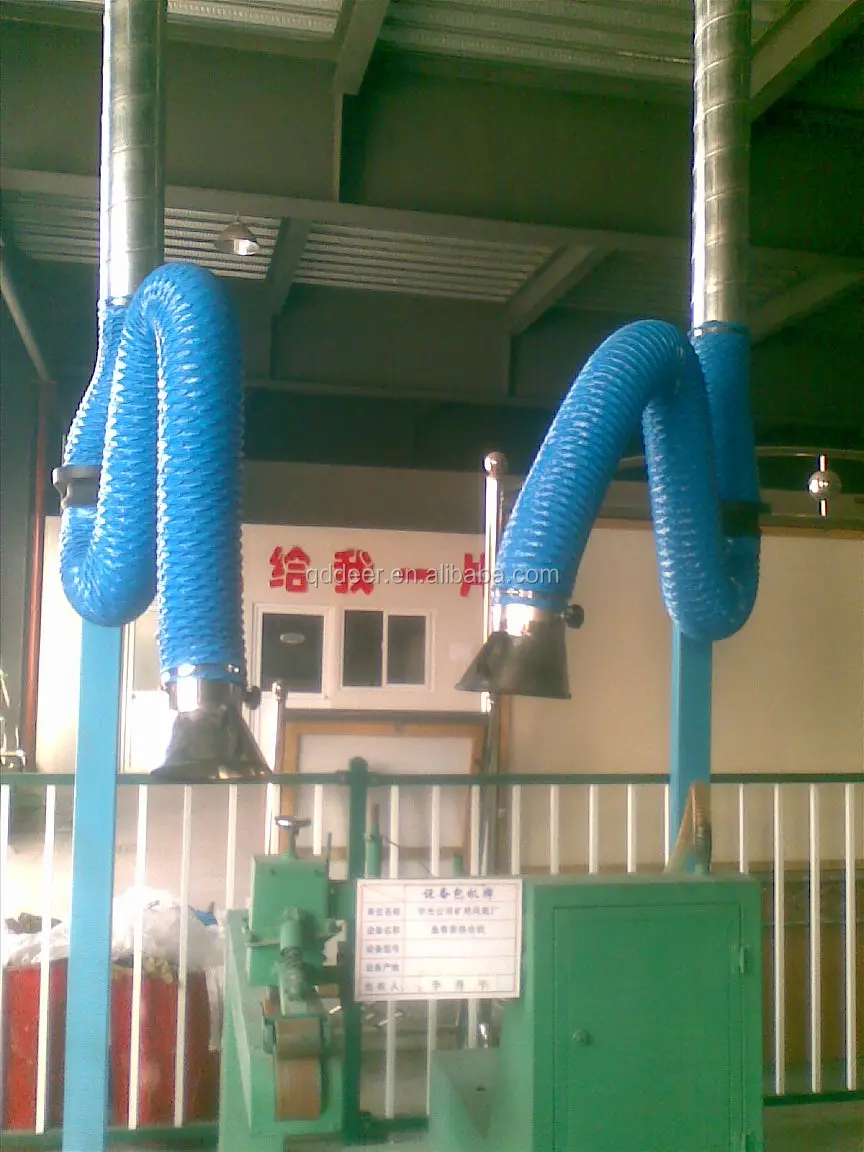High Temperature Resistant Flexible Welding Fume Arm/aspirator Exhaust