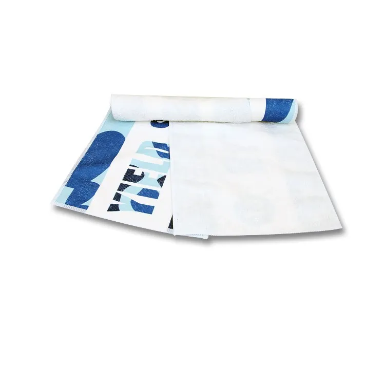 Low MOQ Quick Dry Digital Printing Cotton Gym Towels Fitness Towels Custom Logo