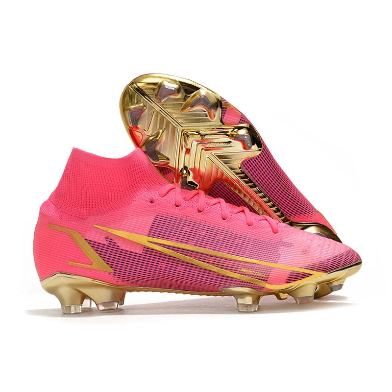 Rose gold soccer cleats store