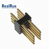 2.54mm 8pin socket PCB double row straight male pin header connector