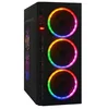 2019 hot! ATX tower computer PC case model: SX-C3131 with color dynamic RGB fan metal structure size:L380*W175*H408MM