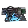 Peripeharals combo set wired gaming keyboard mouse combo set with headphone and mousepad gaming gear