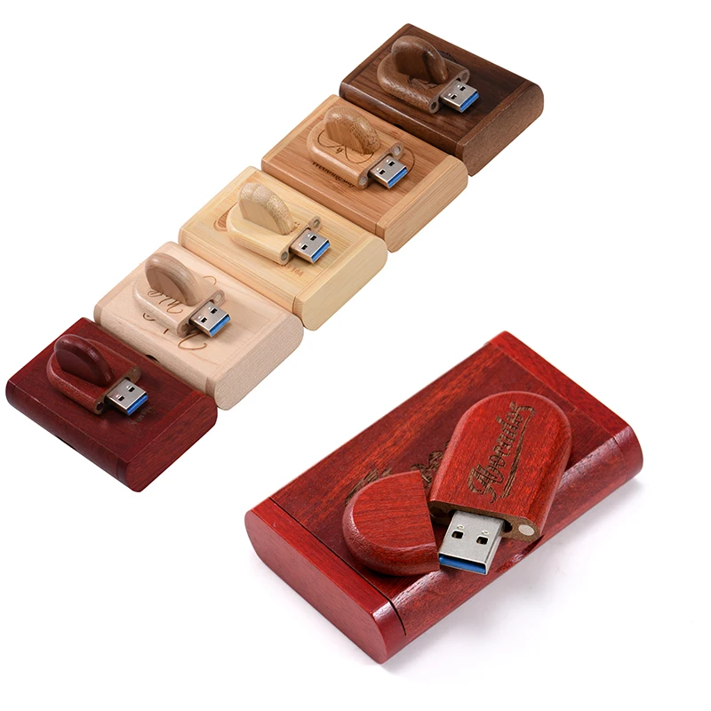 

usb flash drive,10 Pieces, Wood,brown