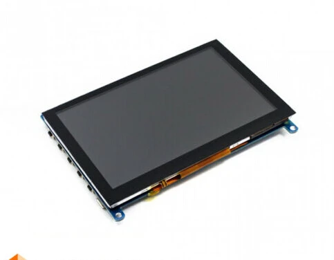 waveshare 5英寸lcd 800x480电容式触摸屏5英寸lcd (h) tft lcd显示屏