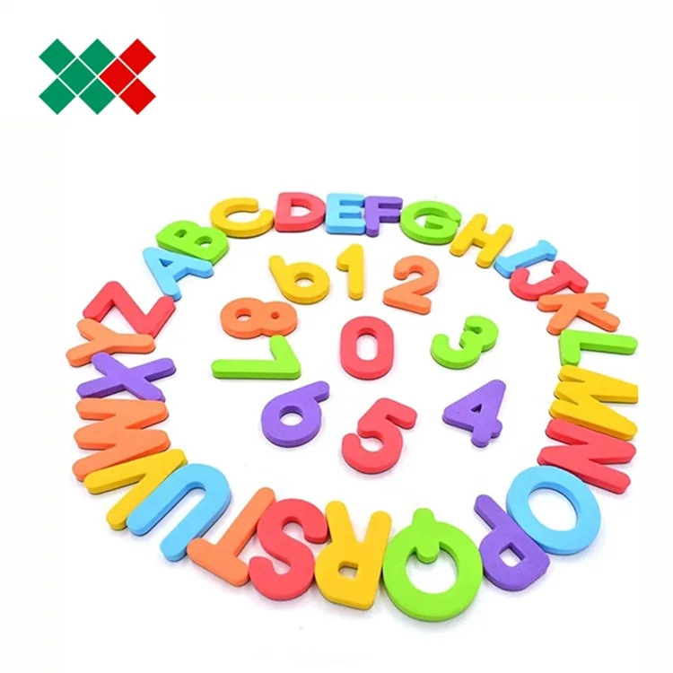 2023 Advanced Material Alphabet Letters And Numbers Eva Foam Tub Bath ...