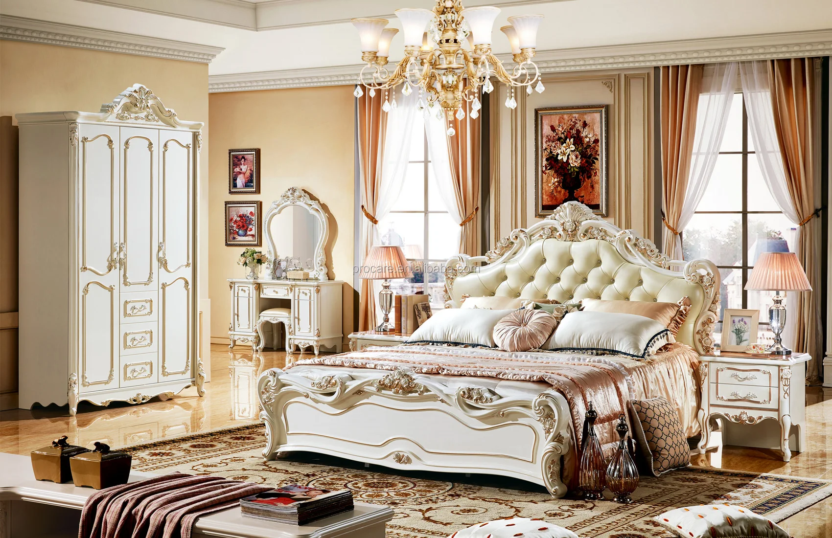 Cheap European Bedroom Furniture Pink Princess Bed - Buy Luxus 11,11 M  Weichen Bett,Französisch Schlafzimmer Möbel Product on Alibaba.com