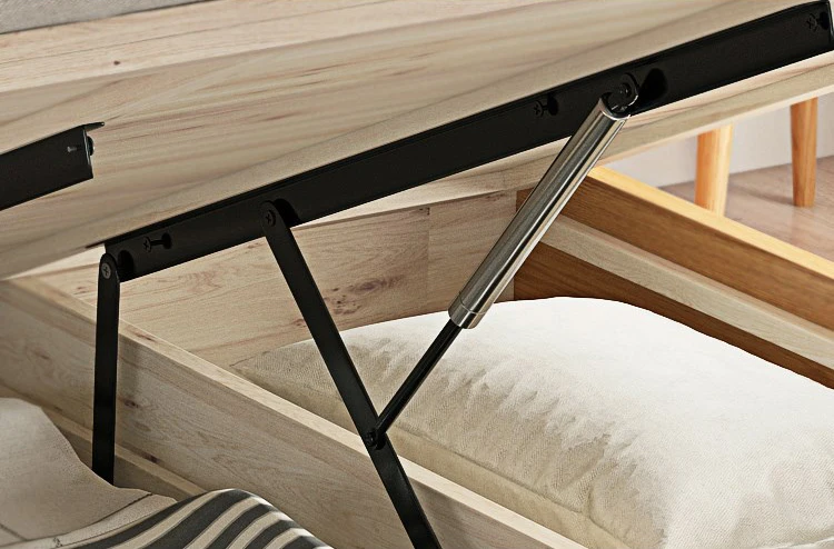 product-Solid stable woodenbed With Movable Drawers Bedroom Furniture-BoomDear Wood-img-2