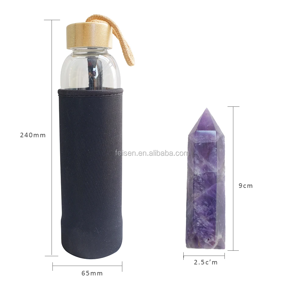 Crystal infused bottle 8 