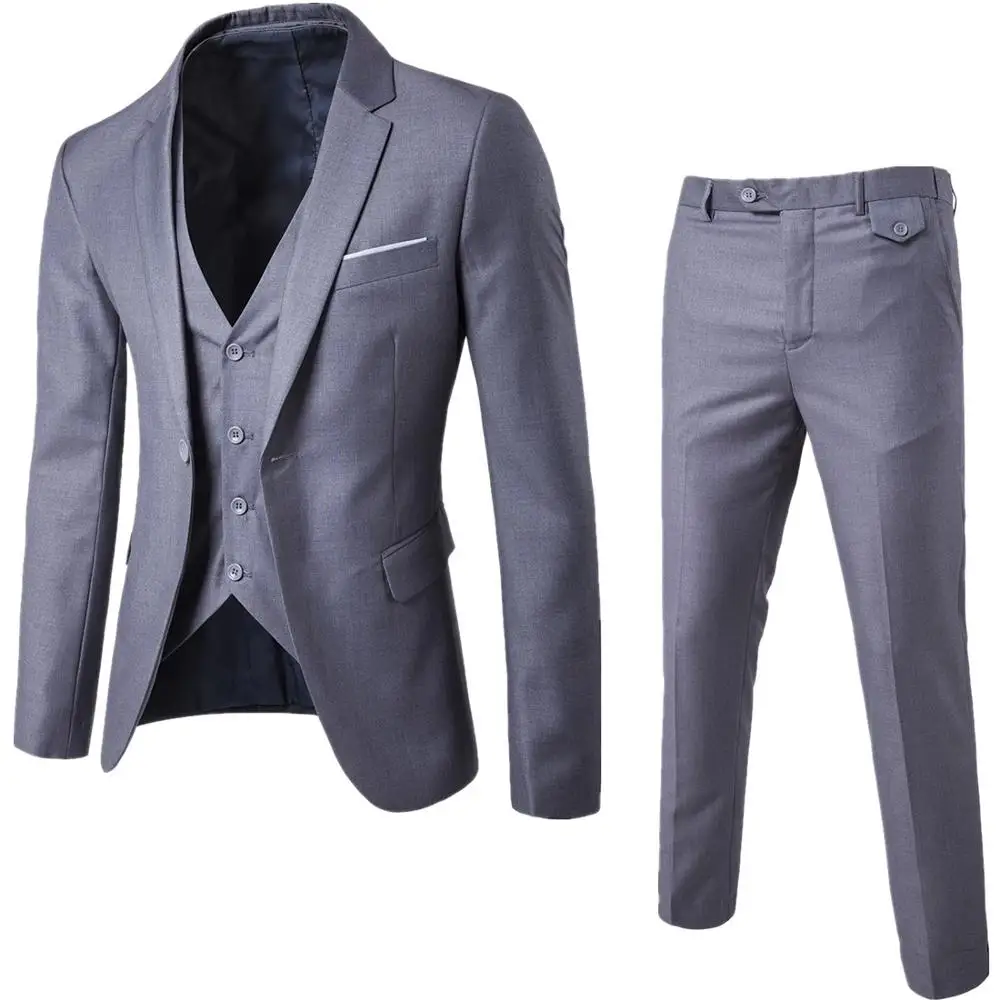 Blue Coat Pant Man Suit 