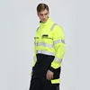 Engineer mining electrical offshore oil refinery reflective winter workwear coveralls