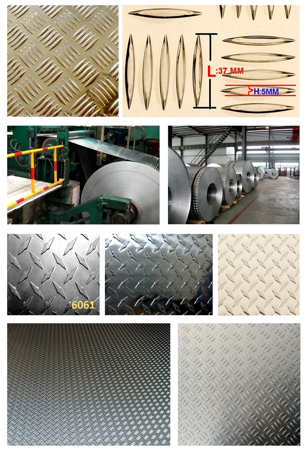 Quality Guarantee Factory Sale Aluminum Checkered Plate Sheet For Boat