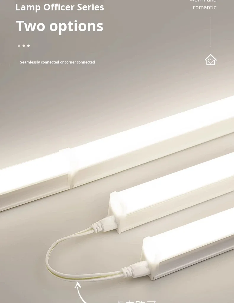 product study specific aluminum dormitory desk lamp strip light plug in cool led integrated lamp eye protection bedside strip light-8