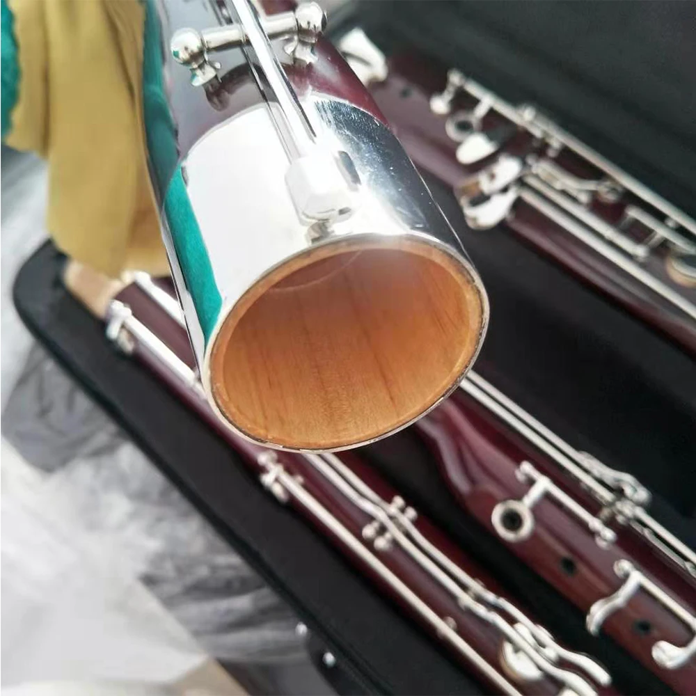 Student Preferred Musical Instrument Maple Wood Nickelplated Bassoon