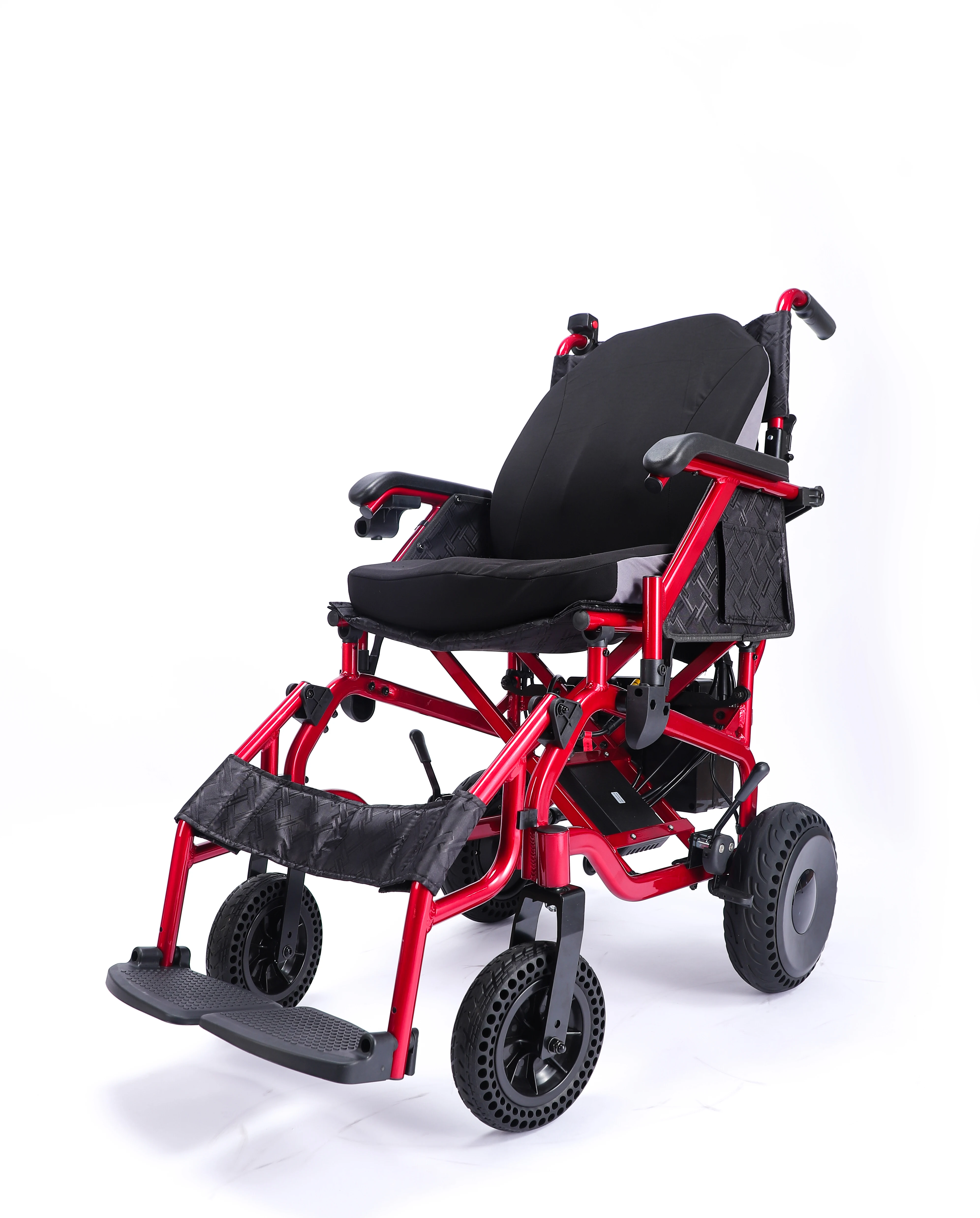 hnt electric wheelchair lightweight long drive capacity foldable