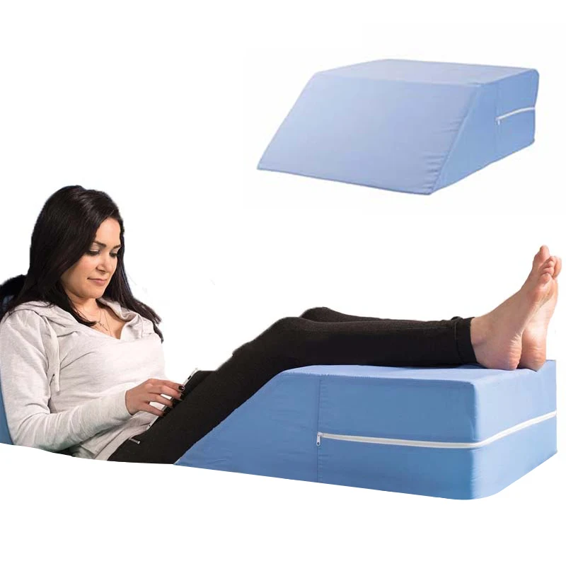 Orthopedic Bed Wedge Pillow Set Supportive Foam Foot Rest Cushion ...