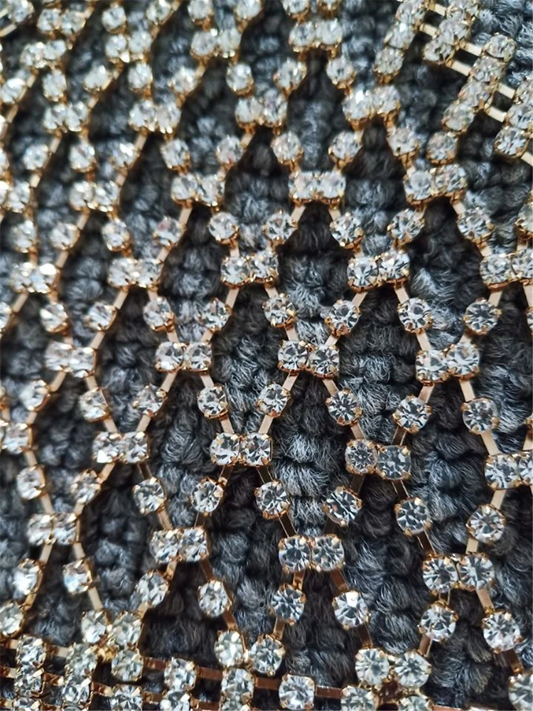 diamond flashing bikini body chains lingerie fashion rhinestone