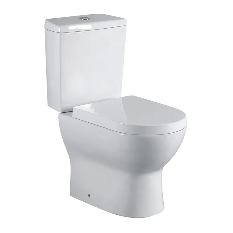 Top quality two piece floor mounted hospital school mall washdown toilet