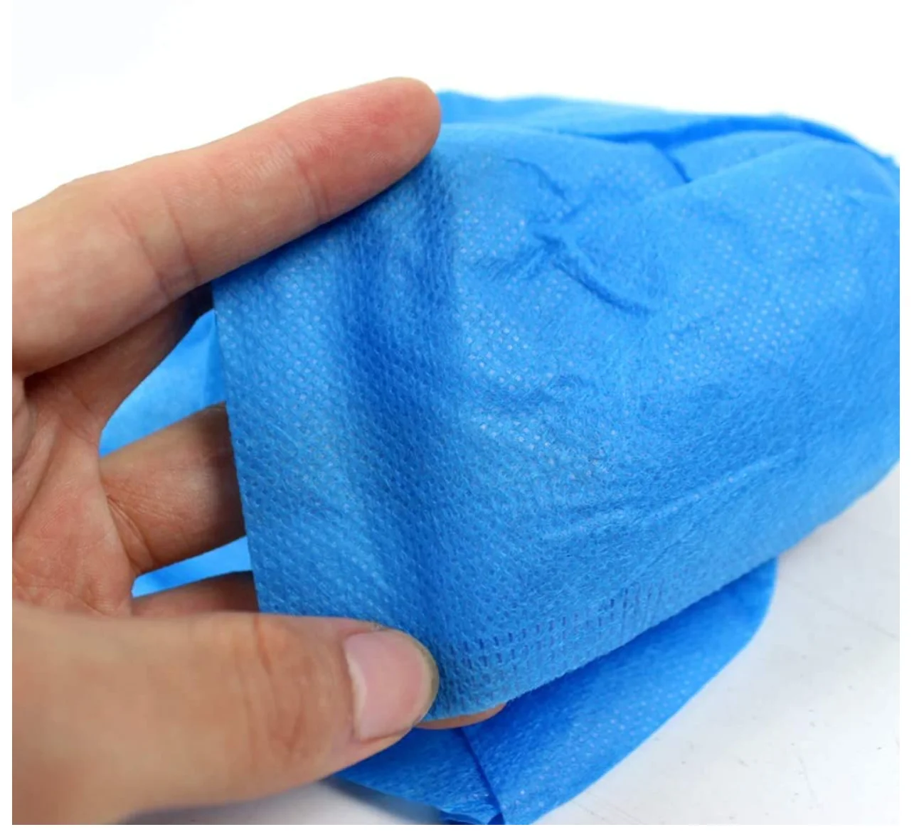 25GSM PP Nonwoven Non Skid Shoe Cover With CPE Sole