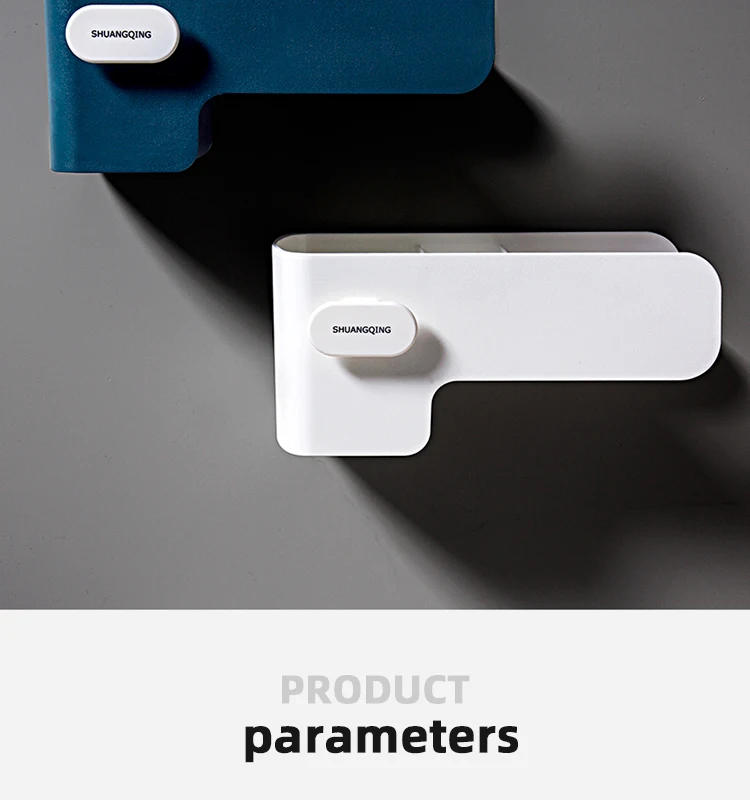 Adhesive Hair Dryer Holder Wall Mount-No Drilling Hair Dryer Styling Tools Organizer Storage- Multifunctional Shelf