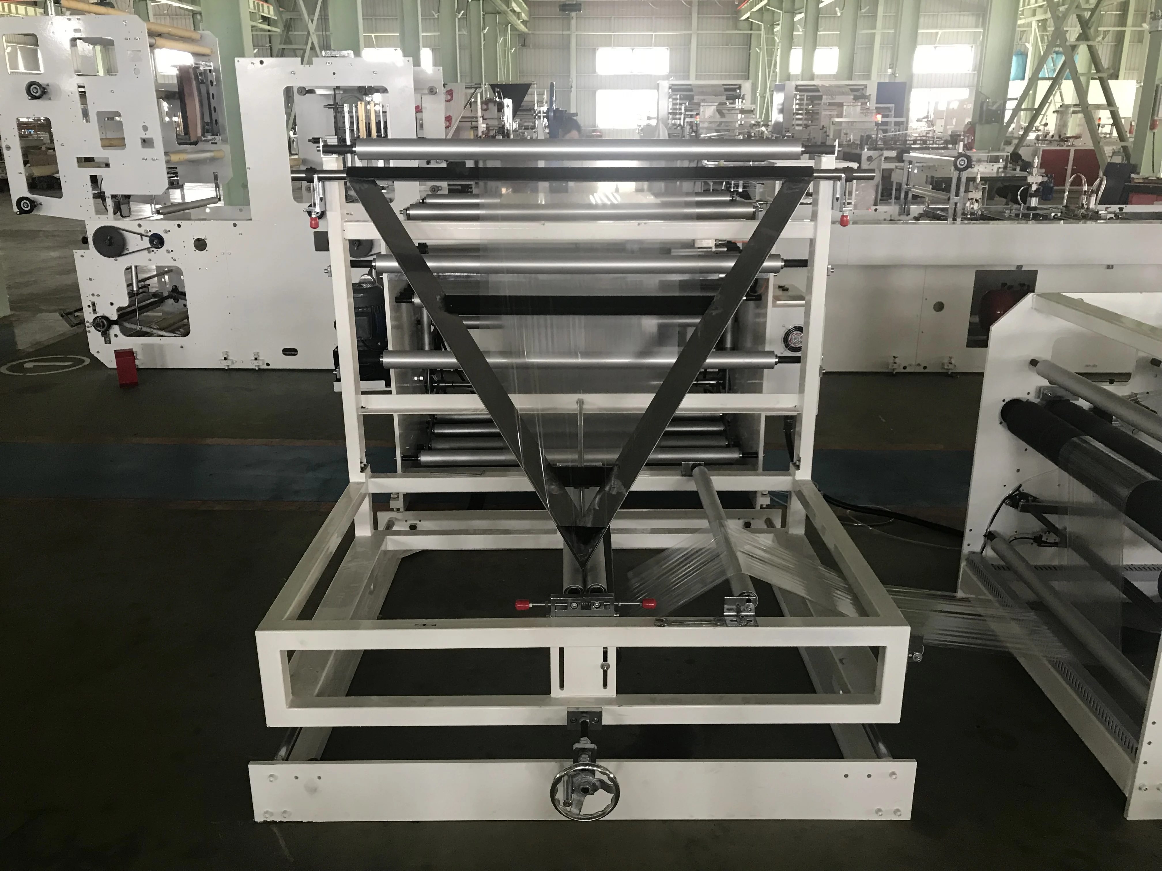 Cw1600fd+st+gs Zhejiang Bagging Machines For Sale Folding&hot Slitting