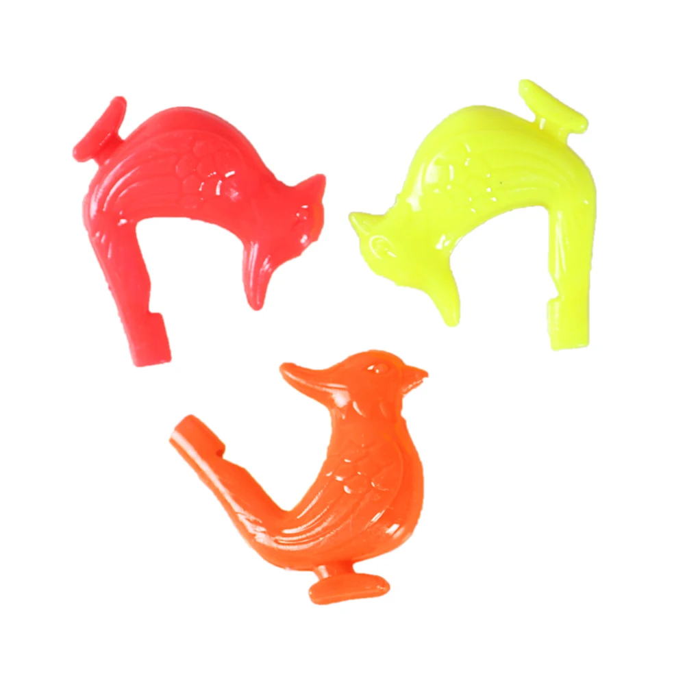 促销可爱动物形状儿童礼物音乐塑料水鸟口哨
