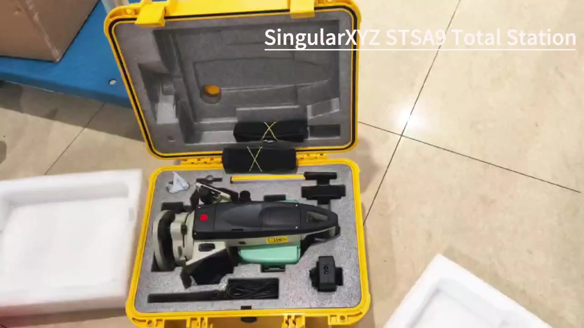 SingularXYZ STSA9 Total Station - 5000 Points Storage, Wi-Fi