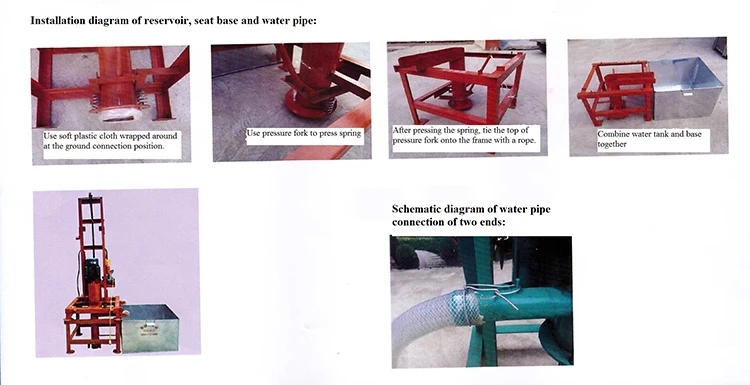 air pressure drilling machine